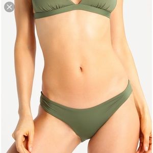 NWT Lspace Sandy bikini bottom jungle green large